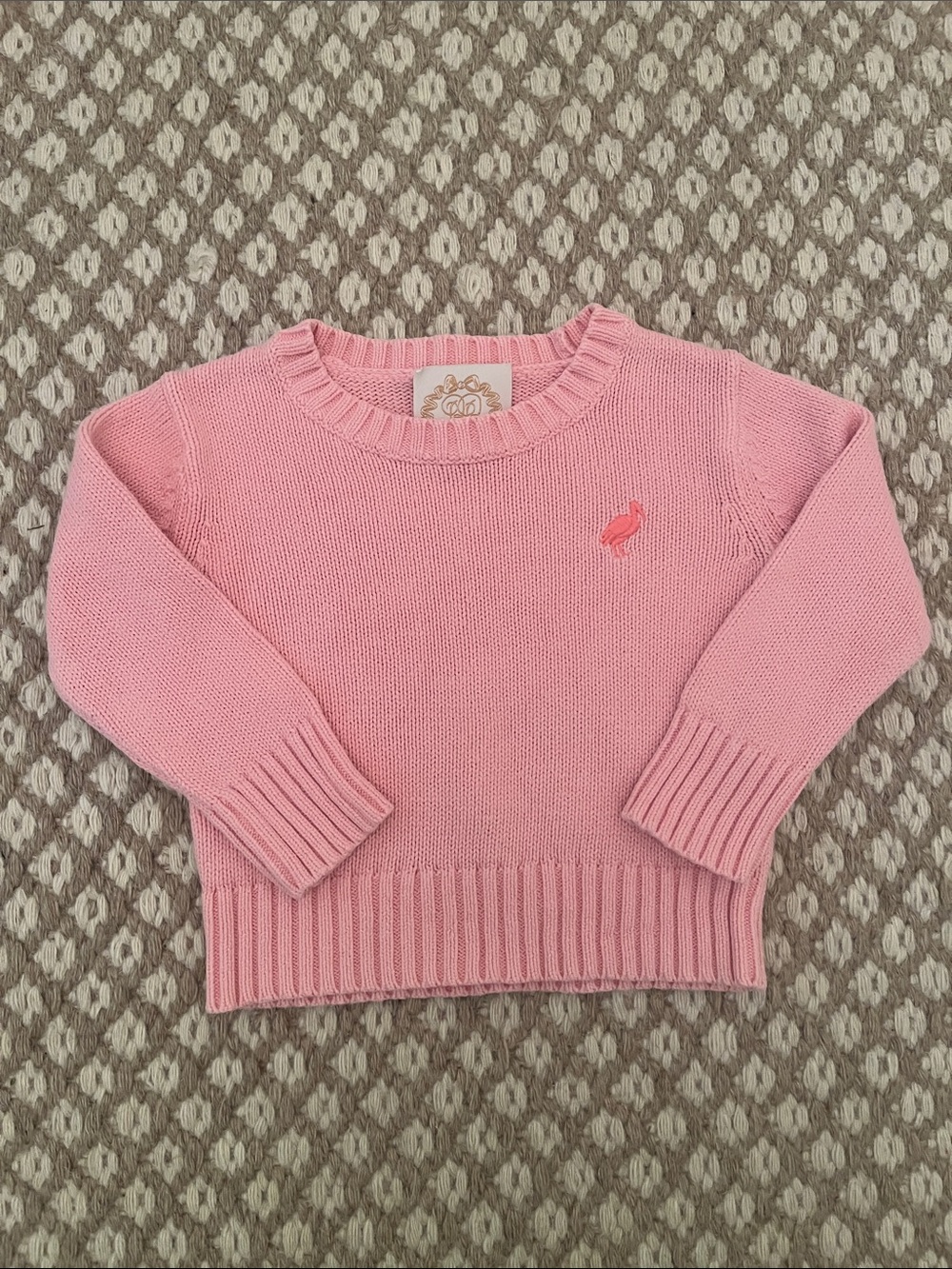 The Beaufort Bonnet Company Pink Cotton Sweater